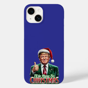 Coque Case-Mate iPhone Donald Trump Noël Le chapeau du Père Noël monte