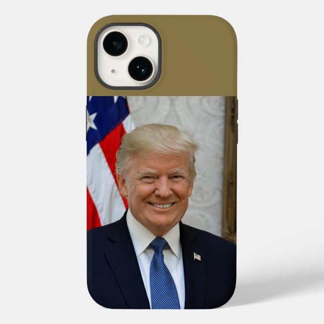 Coques Case-Mate iPhone Donald Trump Président des États-Unis Maison Blanc (Verso)