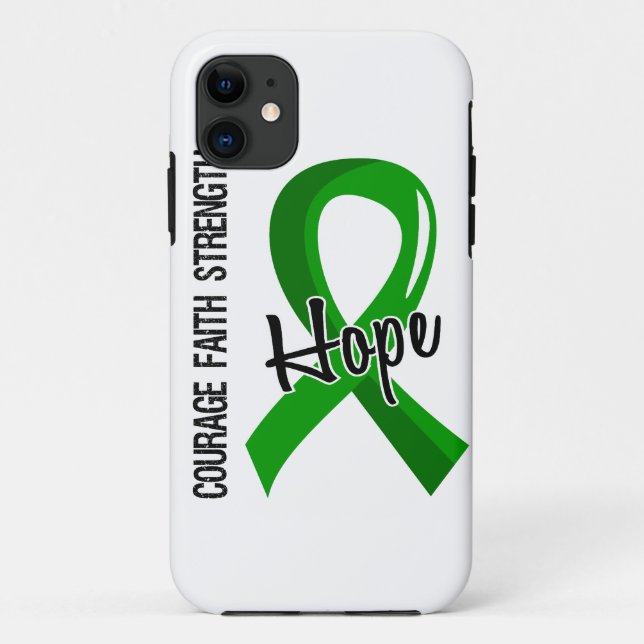Coques Case-Mate iPhone Donation d'organe de l'espoir 5 de foi de courage (Dos)