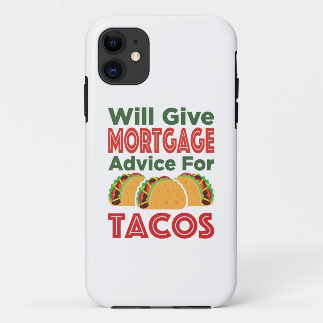 Coques Case-Mate iPhone Donnera des conseils hypothécaires pour Tacos Lend (Dos)