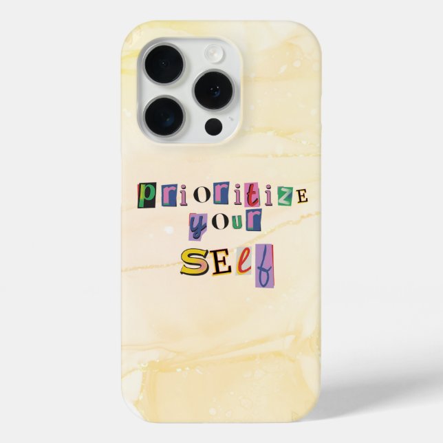 Coques Case-Mate iPhone Donnez-vous la priorité (Verso)