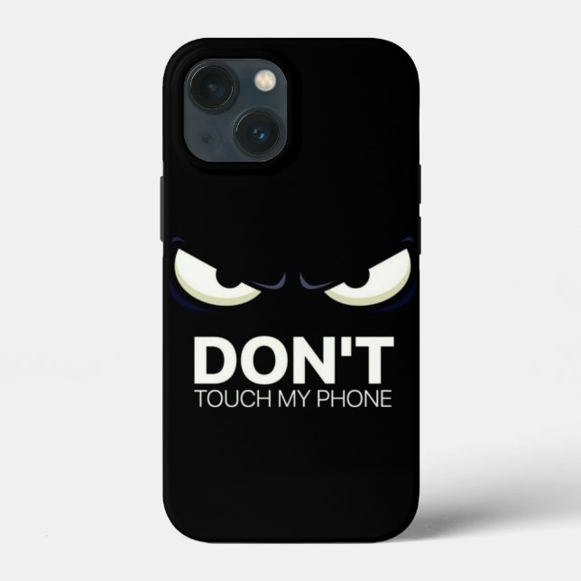 Coques Case-Mate iPhone don't touch my phone iPhone case (Verso)