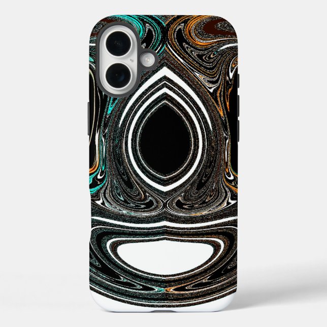 Coques Case-Mate iPhone Doodle ethnique africain | Abstrait texturé zèbre  (Verso)
