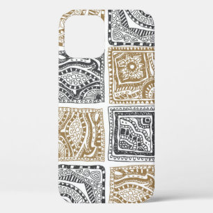 Case-Mate iPhone Case Doodle géométrique, motif abstrait vintage.