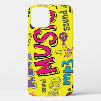 Case-Mate iPhone Case Doodles de musique Sketchy Arrière - plan sans cou