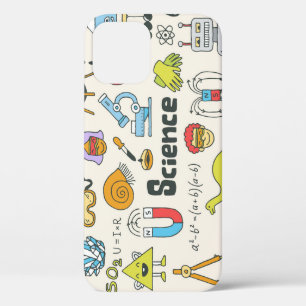 Case-Mate iPhone Case Doodles de science : Ensemble d'écoles à main.