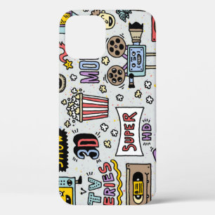 Case-Mate iPhone Case Doodles de série TV : Drôle ensemble Vintage.