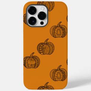 Coque Case-Mate iPhone Doodles d'Halloween boho mandala citrouilles Autom