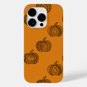 Coque Case-Mate iPhone Doodles d'Halloween boho mandala citrouilles Autom