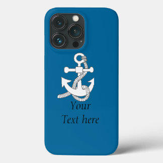 Coques Pour iPhone Dossier téléphonique - Ancre de navire v.2