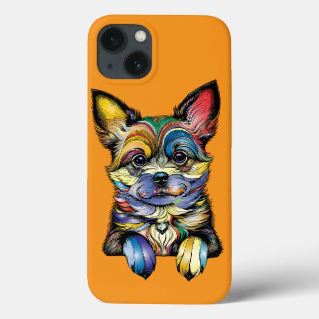 Coques Case-Mate iPhone Dossier téléphonique chien pour enfants (Verso)