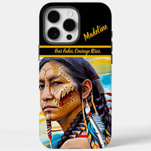 Coque iPhone 16 Pro Max Dossier tribal : Artistic Touch