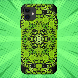 Case-Mate iPhone Case Dot Mandala Flower Green