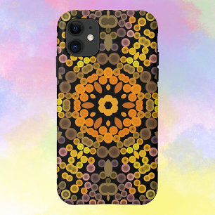 Case-Mate iPhone Case Dot Mandala Flower Jaune et violet
