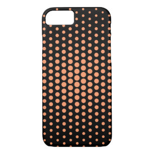 Coque Case-Mate Pour iPhone Dots Techno Téton Atomique Noir Moderne