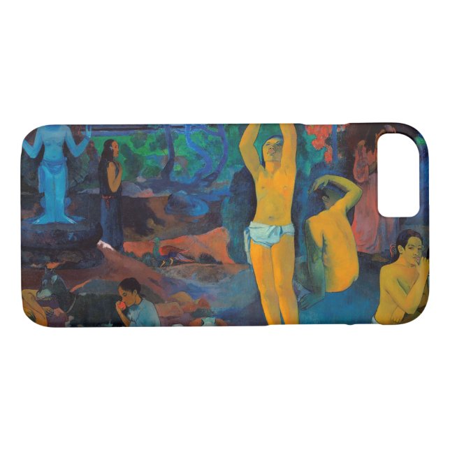 Coques Case-Mate iPhone D'où venons-nous ?, Gauguin (Dos (Horizontal))