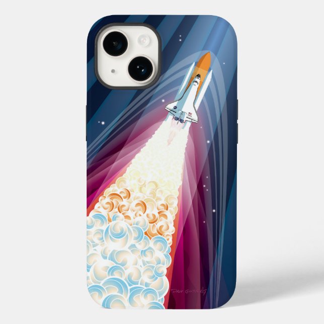 Coques Case-Mate iPhone Double redémarrage (lancement de la navette spatia (Verso)