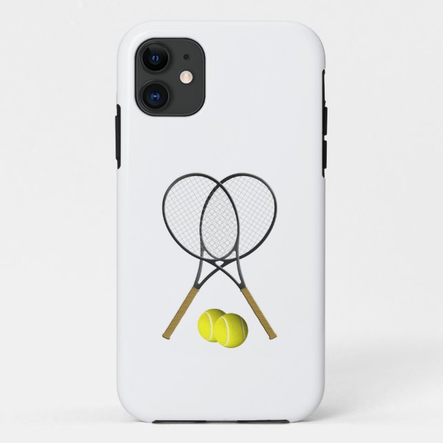 Coques Case-Mate iPhone Double Tennis Sport Thème (Dos)