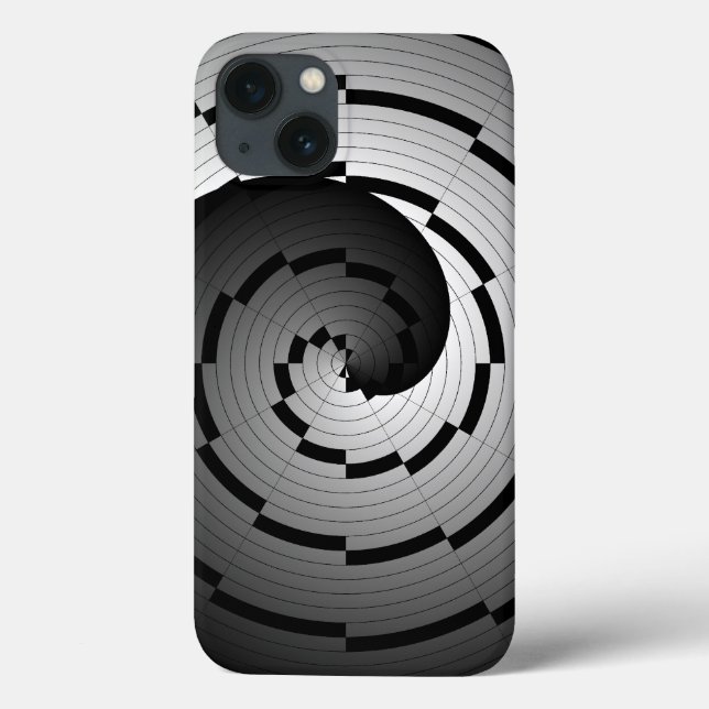 Coques Case-Mate iPhone Double Yin Yang Spiral par Kenneth Yoncich (Verso)
