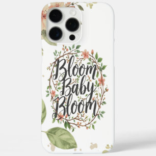 Coque iPhone 16 Pro Max Douce Floraison – Style Artistique en Fleur