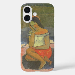 Coques iPhone 16 Douce Somnolence par Paul Gauguin, Art Vintage