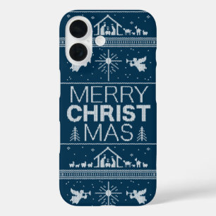Coques iPhone 16 Doux de Noël affreux Religion religieuse