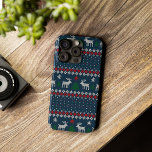 Case-Mate iPhone Case Doux moche Noël Faux Knit Motif<br><div class="desc">Ce coque iphone festif est parfait pour ajouter une touche de gaieté de vacances à votre téléphone. Le rétro Ugly Sweater Christmas Faux Knit Motif est sûr de vous mettre dans l'esprit de la saison.</div>