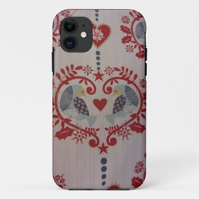 Coques Case-Mate iPhone Doves & Coeurs — Pennsylvanie style hollandais (Dos)