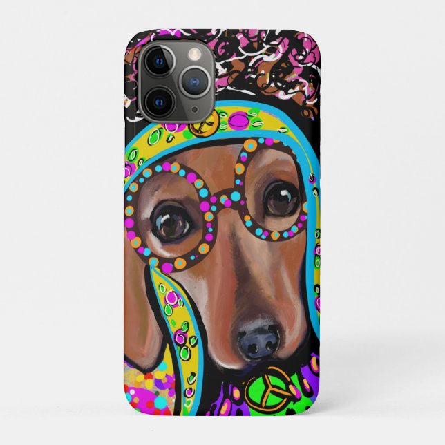 COQUES Case-Mate iPhone DOXSCHUND ROUGE          (Dos)