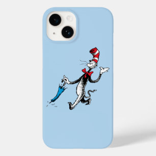 Coque Case-Mate iPhone Dr Seuss   Chat dans la marche des parapluies Casq