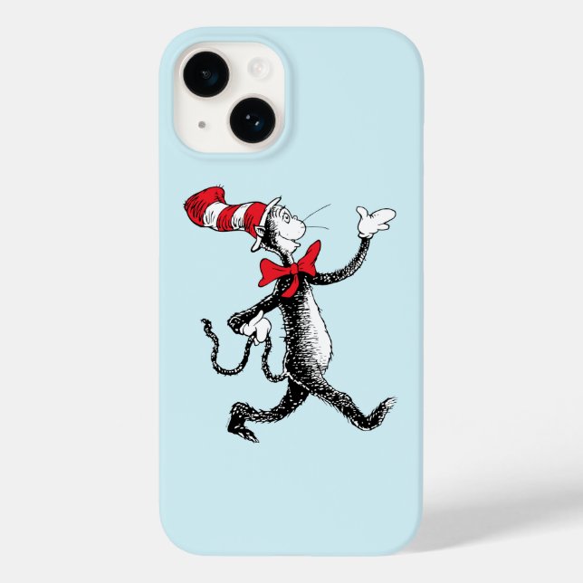 Coques Case-Mate iPhone Dr. Seuss | Le Chat Chapeauté défile (Verso)