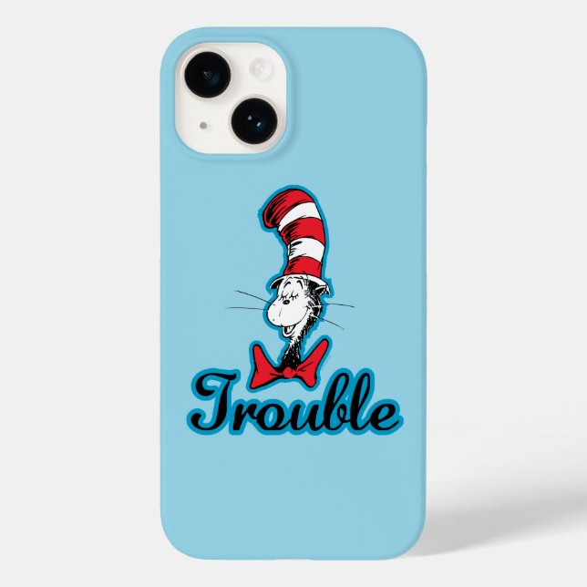 Coques Case-Mate iPhone Dr. Seuss | Le Chat dans le Chapeau ennuis (Verso)