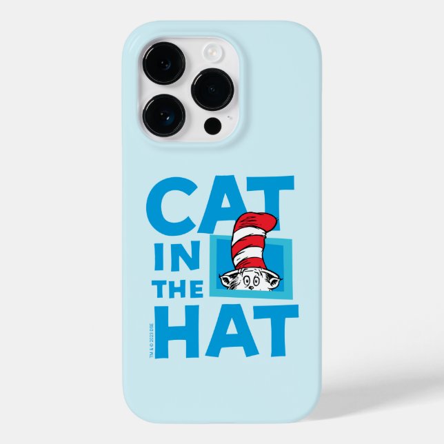 Coques Case-Mate iPhone Dr. Seuss | Logo du Chat dans le Chapeau (Verso)
