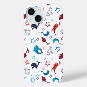 Coque Case-Mate iPhone Dr. Seuss Un Poisson Deux Poissons Motif Étoilé