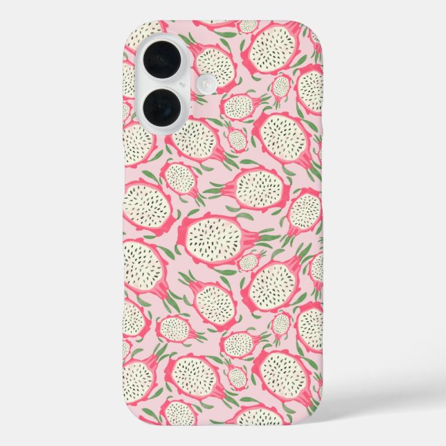 Coques Case-Mate iPhone Dragon aux fruits roses mignons (Verso)