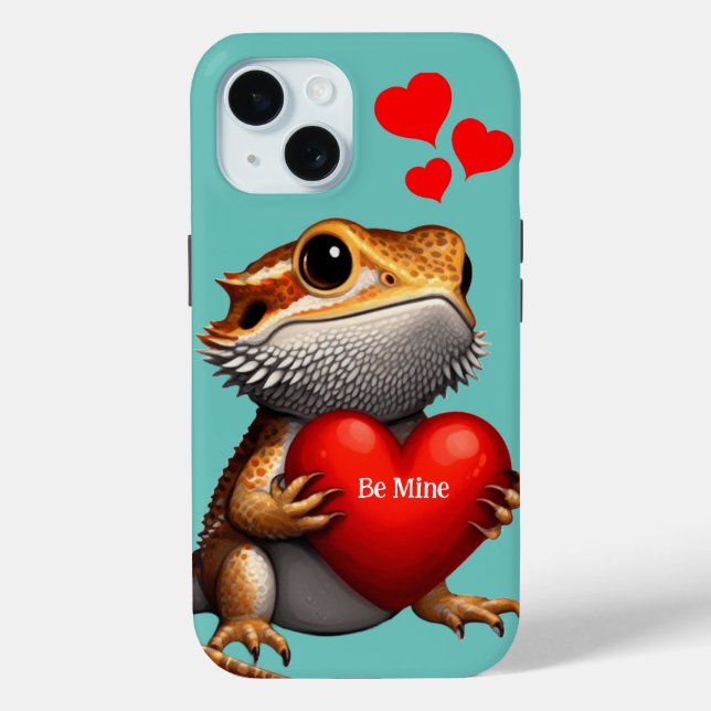 Coques Case-Mate iPhone Dragon Barbu Sucré Vert Saint-Valentin (Verso)