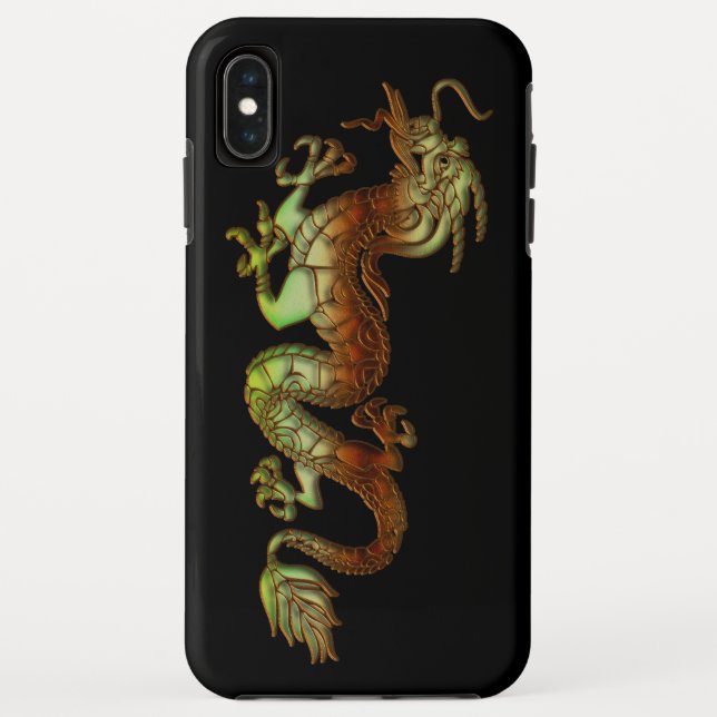 Coques Case-Mate iPhone Dragon Bicolore (Dos)
