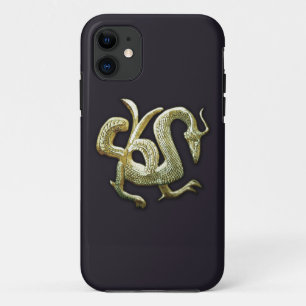 Coques Pour iPhone Dragon chinois de bronze antique