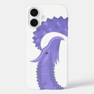 Coque Pour iPhone 16 Dragon de coeur périphérique sur blanc