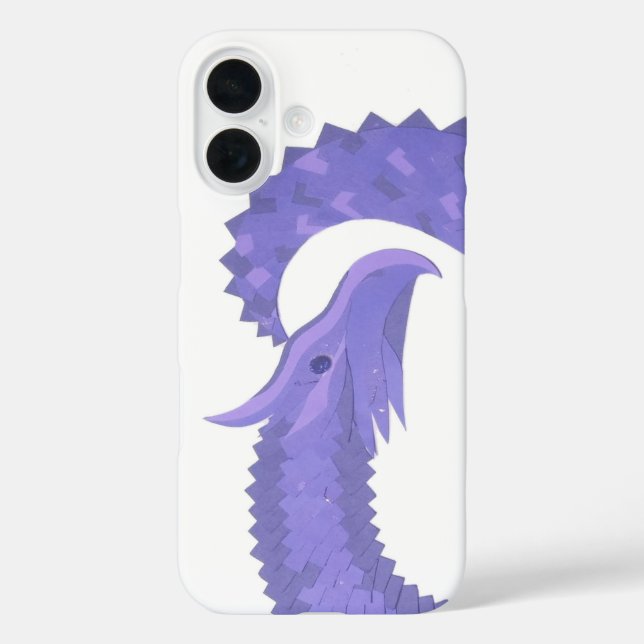 Coques Case-Mate iPhone Dragon de coeur périphérique sur blanc (Verso)