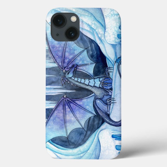 Coques Case-Mate iPhone Dragon de Glace Art Fantastique Mystique Dragons (Verso)