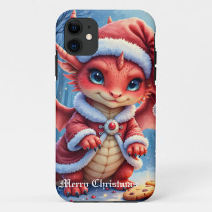 Case-Mate iPhone Case dragon de Noël, trop mignon pour être arrêté,
