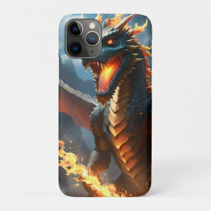 Case-Mate iPhone Case Dragon de respiration par le feu effrayant,