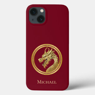Case-Mate iPhone Case Dragon d'or personnalisé-