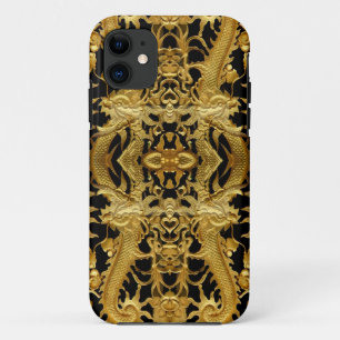 Coques Pour iPhone dragon doré