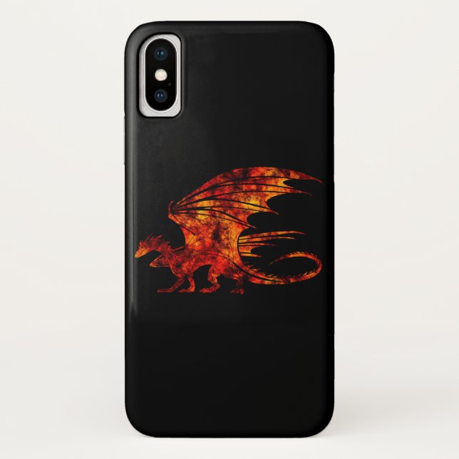 Coques Case-Mate iPhone Dragon du feu (Dos)