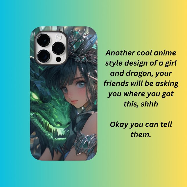 Coques Case-Mate iPhone Dragon émeraude (Créateur téléchargé)