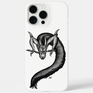 Coque iPhone 16 Pro Max Dragon en style tatouage