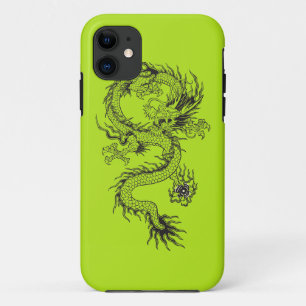 Coques Pour iPhone Dragon fleuri