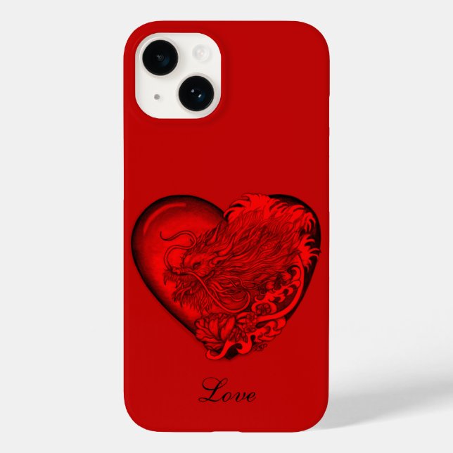Coques Case-Mate iPhone Dragon Heart (Verso)